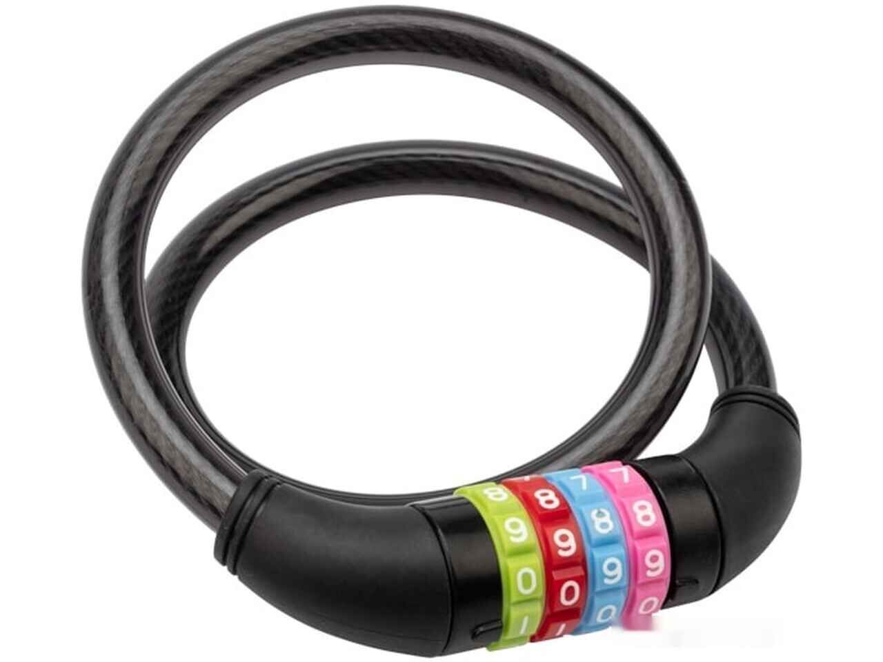 Тросовый велосипедный замок Четыре сезона 79-0266 Тросовый велосипедный замок Четыре сезона 79-0266