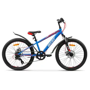 Велосипед Aist Rocky Junior 1.1 24 (13, синий, 2024)