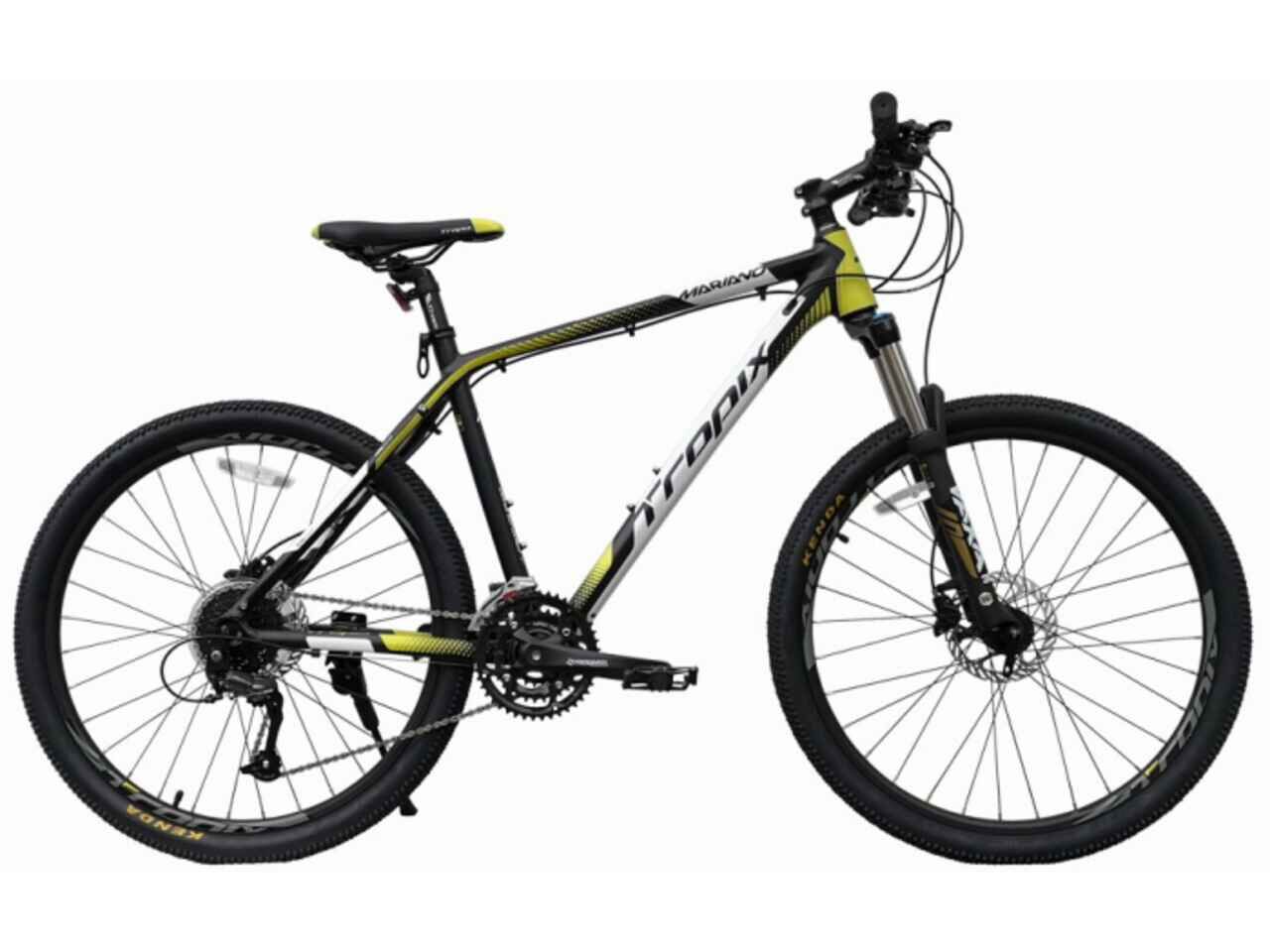 Велосипед Tropix Mariano 26 (21, черный/зеленый, 2021)