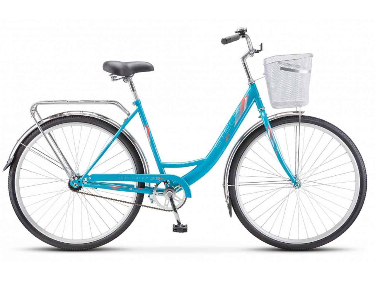 Велосипед Stels Navigator 345 28 Z010 (голубой, 2023) LU093790