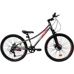 Велосипед GreenLand Cruise 26 (12, серый/красный, 2025) Велосипед GreenLand Cruise 26 (12, серый/красный, 2025)