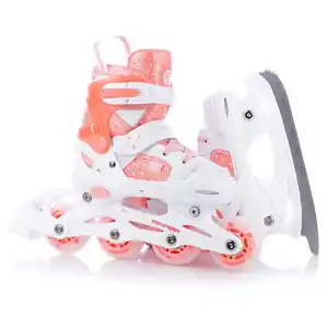 Роликовые коньки Tempish RS TON DUO LED GIRL 2 в 1 р. 26-29