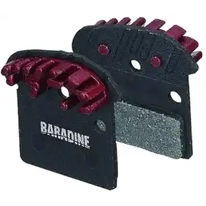 Тормозные колодки Baradine DS-52F с радиатором охлаждения (4668)