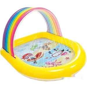 Надувной бассейн INTEX Радужные фонтаны 57156 (142x119) Надувной бассейн INTEX Радужные фонтаны 57156 (142x119)