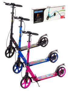 Двухколесный подростковый самокат Favorit S00765 Двухколесный подростковый самокат Favorit S00765