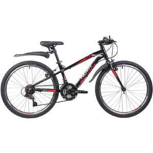 Велосипед Novatrack Prime 24 (13, черный, 2024) 24AHV.PRIME.13BK4