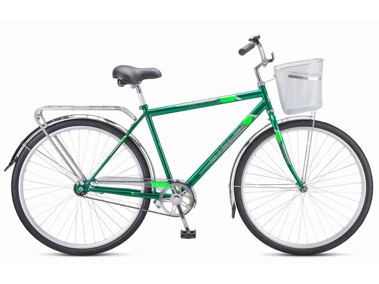 Велосипед Stels Navigator 300 С 28 Z010 (темно-зеленый, 2023) LU094717