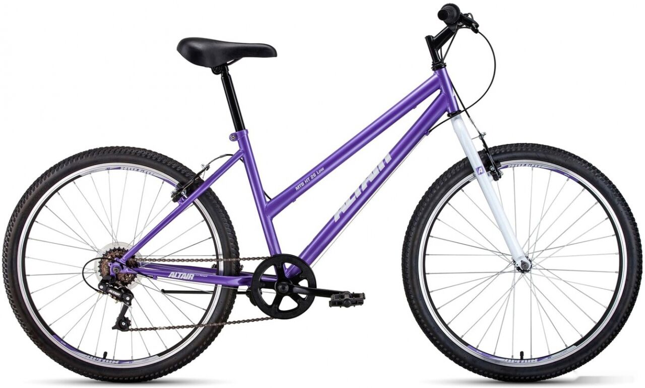 Велосипед ALTAIR MTB HT 26 Low р.15 2021 (фиолетовый)
