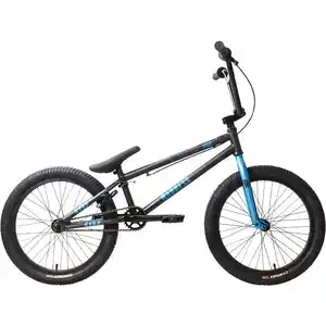 Велосипед Stark Madness BMX 4 2025 (графит матовый/синий металлик/черный)