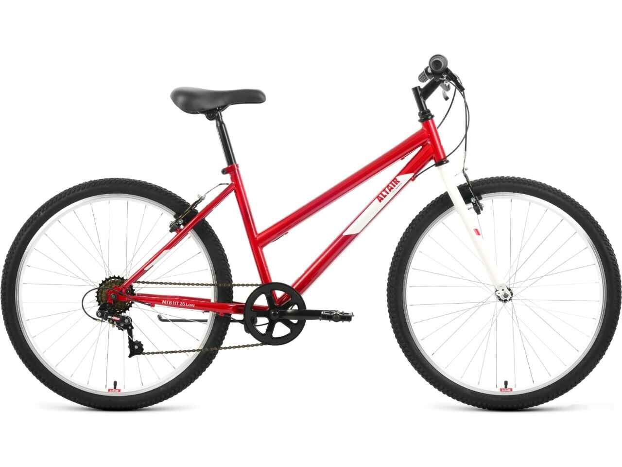 Велосипед ALTAIR MTB HT 26 Low р.15 2022 (красный/белый)