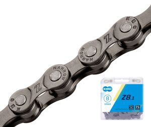 Цепь KMC Z8.1, 1/2X3/32X116L (в боксе),Z8.1-116GR
