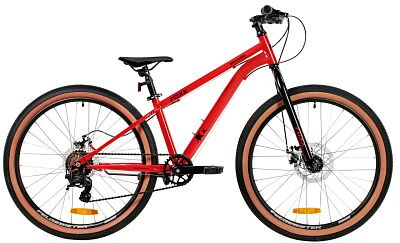 Велосипед Foxx Boxxer 24 (12, красный, 2026) 24SHD.BOXXER.12RD6