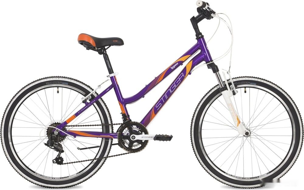 Велосипед Stinger Laguna 24 р.14 2020 (фиолетовый)