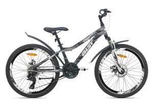 Велосипед Aist Rocky Junior 1.1 24 (13, серый, 2025)