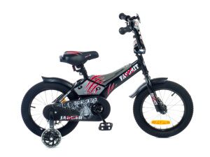 Детский велосипед Favorit Jaguar 14 (черный) JAG-14BK