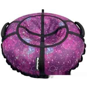 Тюбинг Hubster Люкс Pro S 110 см (астрон фиолетовый)