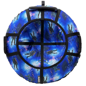 Тюбинг Hubster Люкс Pro S Космик синий, 120 см