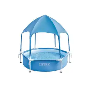 Каркасный бассейн INTEX Metal Frame с навесом 28209NP (183x38)