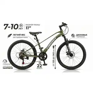 Велосипед Favorit ONYX 22 (11, зеленый)