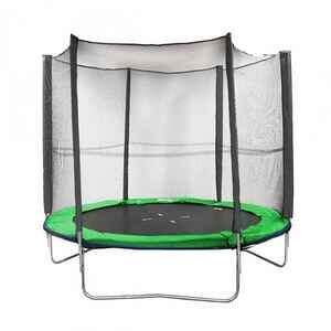 Батут Sundays Acrobat D312 (с сеткой, зеленый)