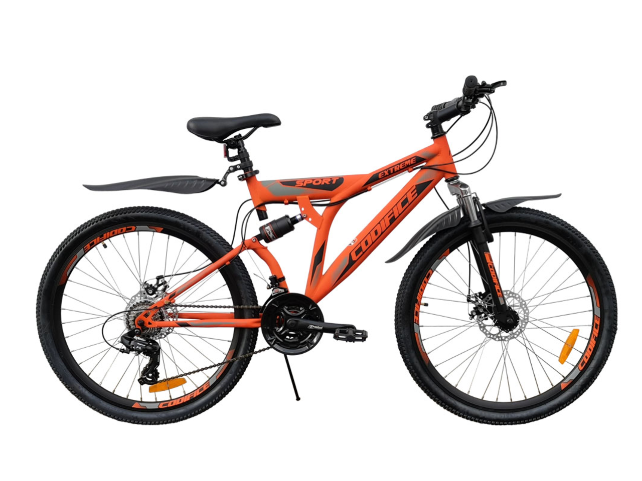 Велосипед Codifice Extreme 26 (18, оранжевый, 2021)