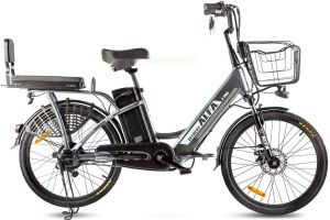 Электровелосипед Gelbert ALFA 2 PRO (серый) Электровелосипед Gelbert ALFA 2 PRO (серый)