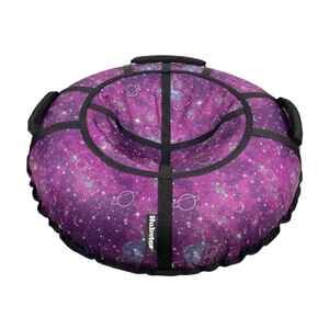 Тюбинг Hubster Люкс Pro S 90 см (астрон фиолетовый) во8895-1