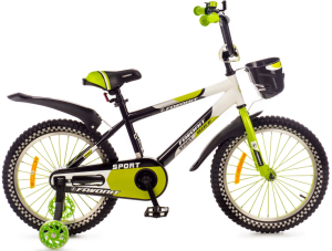 Детский велосипед Favorit Sport 18 (черный/зеленый) SPT-18GN2 Детский велосипед Favorit Sport 18 (черный/зеленый) SPT-18GN2