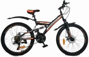Велосипед Rook TS240D (черный/оранжевый) TS240D-BK/OG Велосипед Rook TS240D (черный/оранжевый) TS240D-BK/OG