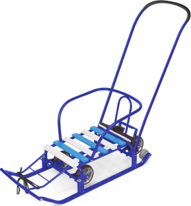 Санки Nika Тимка 5 Универсал (синий/белый) Санки Nika Тимка 5 Универсал (синий/белый)