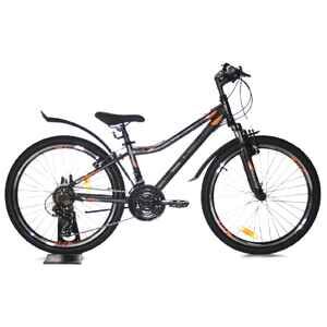 Подростковый горный (MTB) велосипед Stels Navigator 410 V 21-sp 24 V010 (12, антрацит/черный, 2023)