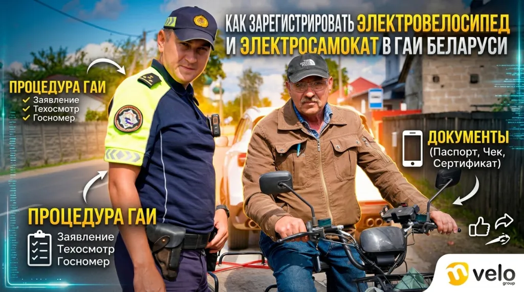 Кому нужна регистрация электровелосипеда, а кому нет