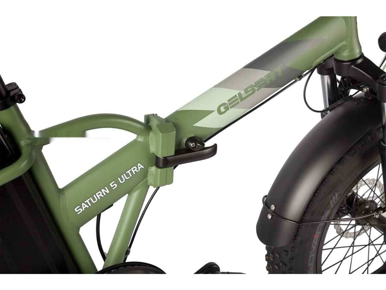 Электровелосипед Gelbert Saturn 5 ULTRA (хаки) Электровелосипед Gelbert Saturn 5 ULTRA (хаки)