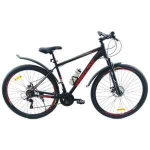 Велосипед GreenLand Action 27.5 (21, черный/красный)