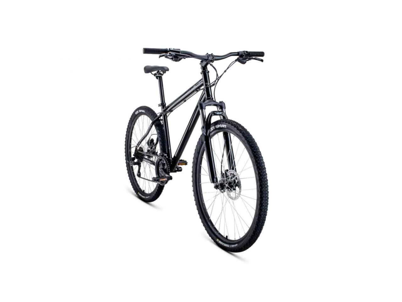 Велосипед Forward Sporting 27.5 3.0 disc (19, черный, 2021)