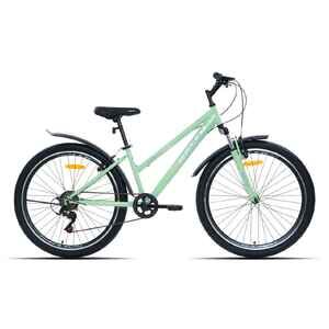 Велосипед Racer Sofia 26 2024 (салатовый/серебро)