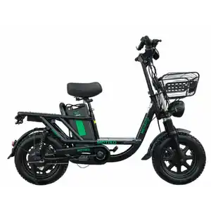 Электровелосипед Motiko V5 Pro (черно-зеленый)