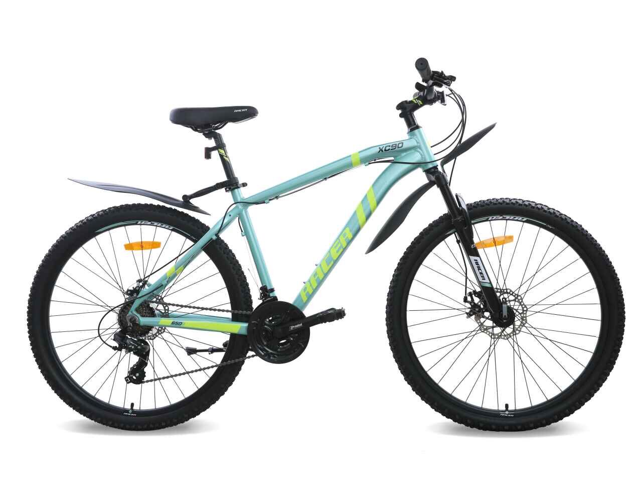 Велосипед Racer XC90 27.5 (18, светло-зеленый, 2023)