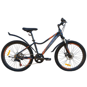 Велосипед GreenLand FORMULA 24 7S SUS (12, серый/оранжевый) Велосипед GreenLand FORMULA 24 7S SUS (12, серый/оранжевый)