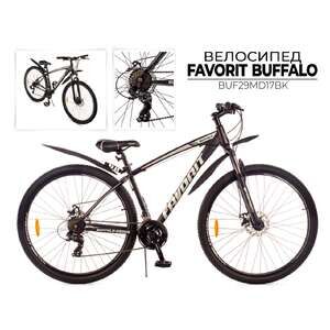 Велосипед Favorit BUFFALO-29MDS, BUF29MD17BK Велосипед Favorit BUFFALO-29MDS, BUF29MD17BK