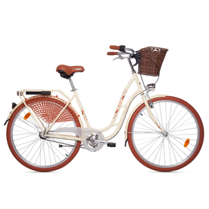 Велосипед Aist Tango 28 2.0 (20, бежевый, 2022) без корзины Велосипед Aist Tango 28 2.0 (20, бежевый, 2022) без корзины