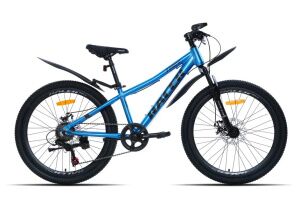 Велосипед Racer Tempo 24 (12, синий глянец, 2025) Велосипед Racer Tempo 24 (12, синий глянец, 2025)