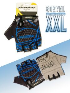 Перчатки велосипедные Favorit XXL 27-30 см (8027BL-XXL)