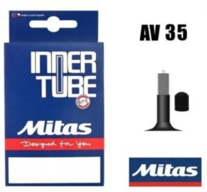 Велокамера Mitas 32/47-254/288 (14x1.25-1.75) AV35 (10340080) Велокамера Mitas 32/47-254/288 (14x1.25-1.75) AV35 (10340080)