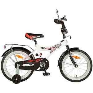 Детский велосипед Novatrack Turbo 16 (белый, 2020)