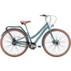 Велосипед Stark Comfort Lady 28 D 18 2025 HQ-0017937 (темно-бирюзовый/лавандовый)