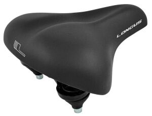 Велоседло Longus Coil Black City 20028