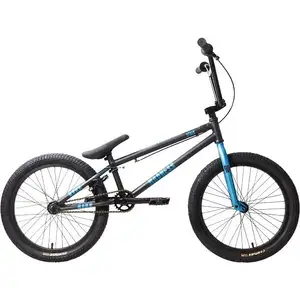 Велосипед Stark Madness BMX 4 2025 (графит матовый/синий металлик/черный)