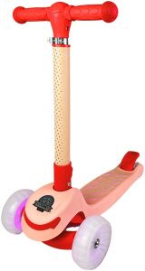 Трехколесный самокат Cosmoride Glow 058P/S1001 (розовый)