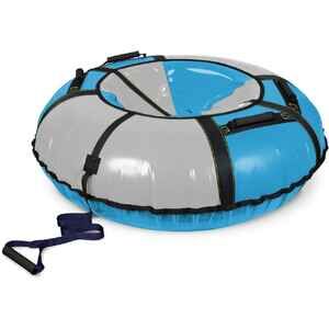 Тюбинг Nika ТБ1К-110 (голубой/серый)